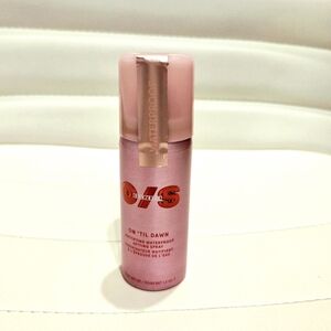 ONE/SIZE by Patrick Starrr 
On 'Til Dawn Mattifying Waterproof Setting Spray